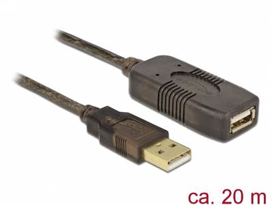 Câble prolongateur USB 2.0, actifs de 20 m