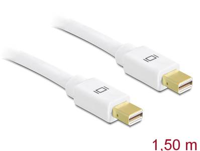 Câble Mini Displayport 1.2 mâle > Mini Displayport mâle 4K 1,5 m