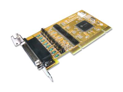 Carte PCI (Small Form Factor) 4 ports série avec +5 et +12V en sortie