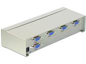 Répartiteur VGA audio et vidéo de 4 ports de 450 MHz