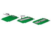 Carte PCI Express x4 > 2 x M.2 interne – Facteur de forme à profil bas