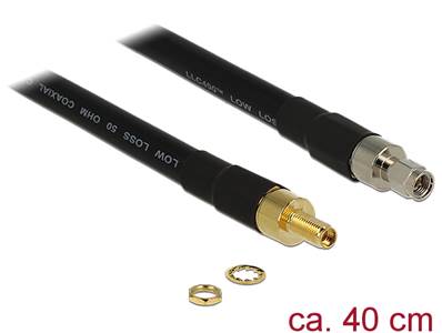 Câble d'antenne SMA mâle > SMA femelle CFD400 LLC400 0,4 m faible perte