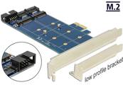 Carte PCI Express > 2 x internes M.2 NGFF