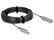 Câble optique actif USB 3.0-A mâle > USB 3.0-A femelle 50 m