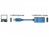 Adaptateur USB 3.0 > eSATA 6 Gb/s