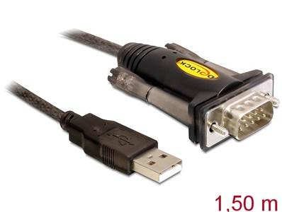 Adaptateur USB 1.1 Type-A > 1 x RS-232 DB9 série