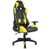 Fauteuil de bureau baquet RACING noir et jaune