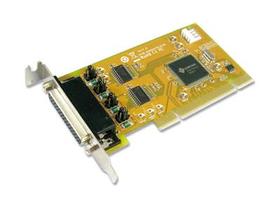 Carte PCI (Small Form Factor) 2 ports série avec +5 et +12V en sortie