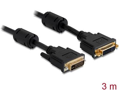 Câble d'extension DVI 24+5 mâle > DVI 24+5 femelle 3 m noir