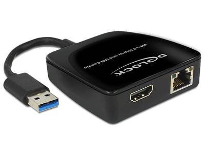Adaptateur USB 3.0 > HDMI + LAN Gigabit