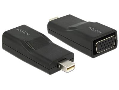 Adaptateur mini Displayport 1.2 mâle > VGA femelle noir