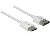 Câble HDMI haute vitesse avec Ethernet - HDMI-A mâle > HDMI Mini-C mâle 3D 4K 2 m Fin Haut de gamme