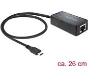 Adaptateur SuperSpeed USB (USB 3.1 Gen 1) avec USB Type-C™ mâle > Gigabit LAN 10/100/1000 Mb/s