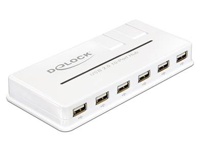 Hub USB 2.0 externe 10 ports