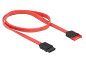 Câble d'extension SATA 6 Gb/s mâle > SATA femelle 50 cm rouge