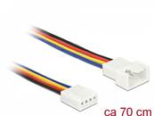 Rallonge PWM connexion de ventilateur 4 broches 70 cm