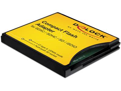 Adaptateur Compact Flash > cartes mémoires SD