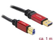 Câble USB 3.0 Type-A mâle > USB 3.0 Type-B mâle 1 m Premium