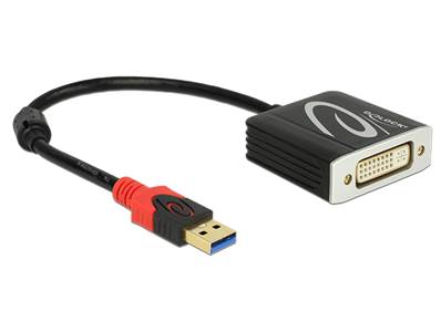 Adaptateur USB 3.0 Type-A mâle > DVI femelle