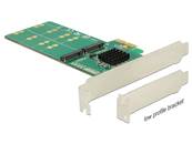 Carte PCI Express > 4 x interne M.2 Key B - Facteur de forme à profil bas