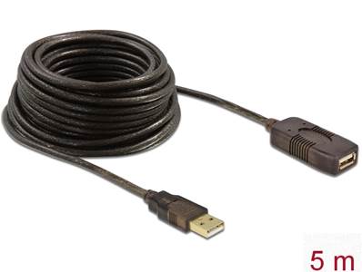 Câble prolongateur USB 2.0, actifs de 5 m