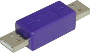 Changeur de genre USB type A, mâle / mâle