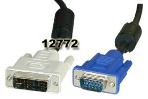 Câble DVI / HD15M 5 mètres (Digital Vidéo Interface)
