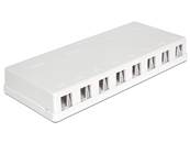 Boitier Keystone 8 ports de surface