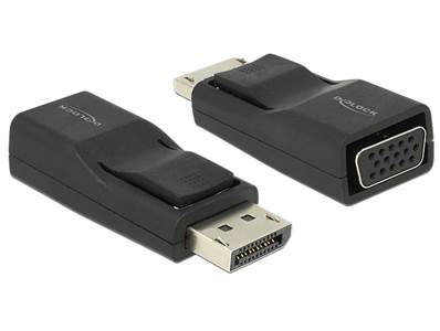 Adaptateur Displayport 1.2 mâle > VGA femelle noir