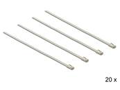 Attache-câbles acier inoxydable L 200 x l 4,6 mm 20 pièces