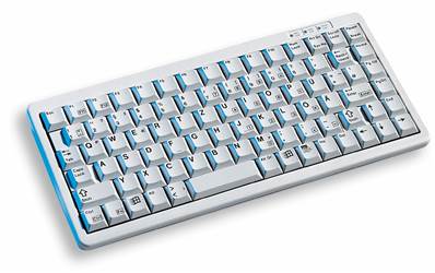 Cherry Compact-Keyboard G84-4100 - Clavier 86 touches - Technologie mécanique bas profil - USB+