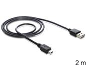 Câble EASY-USB 2.0 Type-A mâle > USB 2.0 Type Mini-B mâle 2 m noir