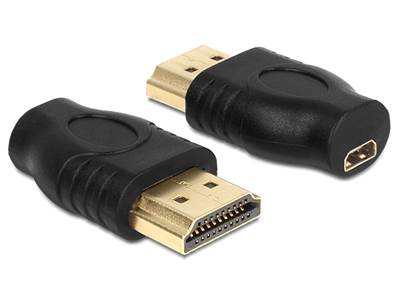 Adaptateur HDMI Micro-D femelle > HDMI-A mâle