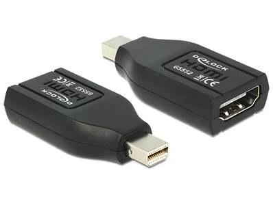 Adaptateur mini Displayport 1.1 mâle > HDMI femelle