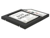 Cadre mince d'installation SATA 5.25" (10 mm) pour 1 x 2.5" SATA HDD jusqu'à 9,5 mm