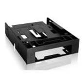 Kit convertisseur baie 3,25" vers 5,25" avec emplacement pour 2 disques dur 2,5"