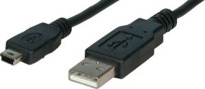 Câble USB A/MiniB 5 contacts 1,50 mètre