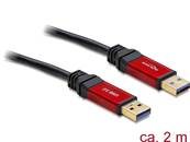 Câble USB 3.0 Type-A mâle > USB 3.0 Type-A mâle 2 m Premium