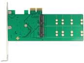 Carte PCI Express > 4 x interne M.2 Key B - Facteur de forme à profil bas