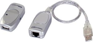 Extension USB 1.1 jusqu'à 60 mètres, utilise du câble RJ45