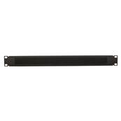 Passe câbles avec balai 19'' noir 1U