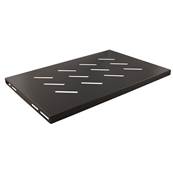 Plateau noir 4 points de fixations 300mm pour coffret/baie prof 450/600