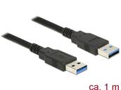 Câble USB 3.0 Type-A mâle > USB 3.0 Type-A mâle 1,0 m noir
